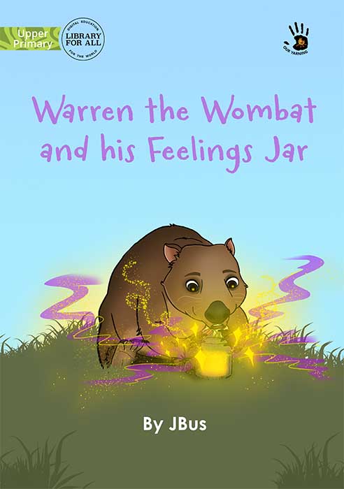 Warren the Wombat and his Feelings Jar