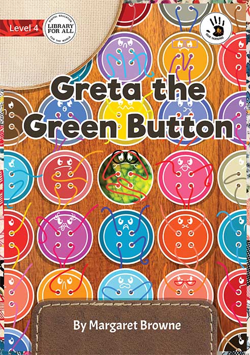 Greta the Green Button