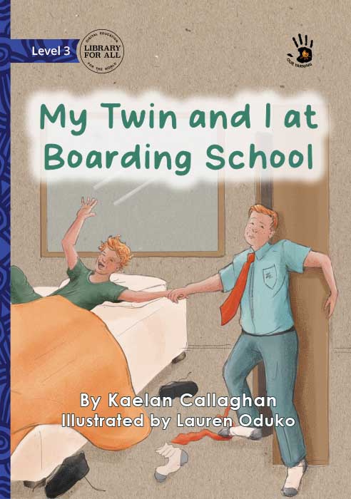 My Twin and I at Boarding School